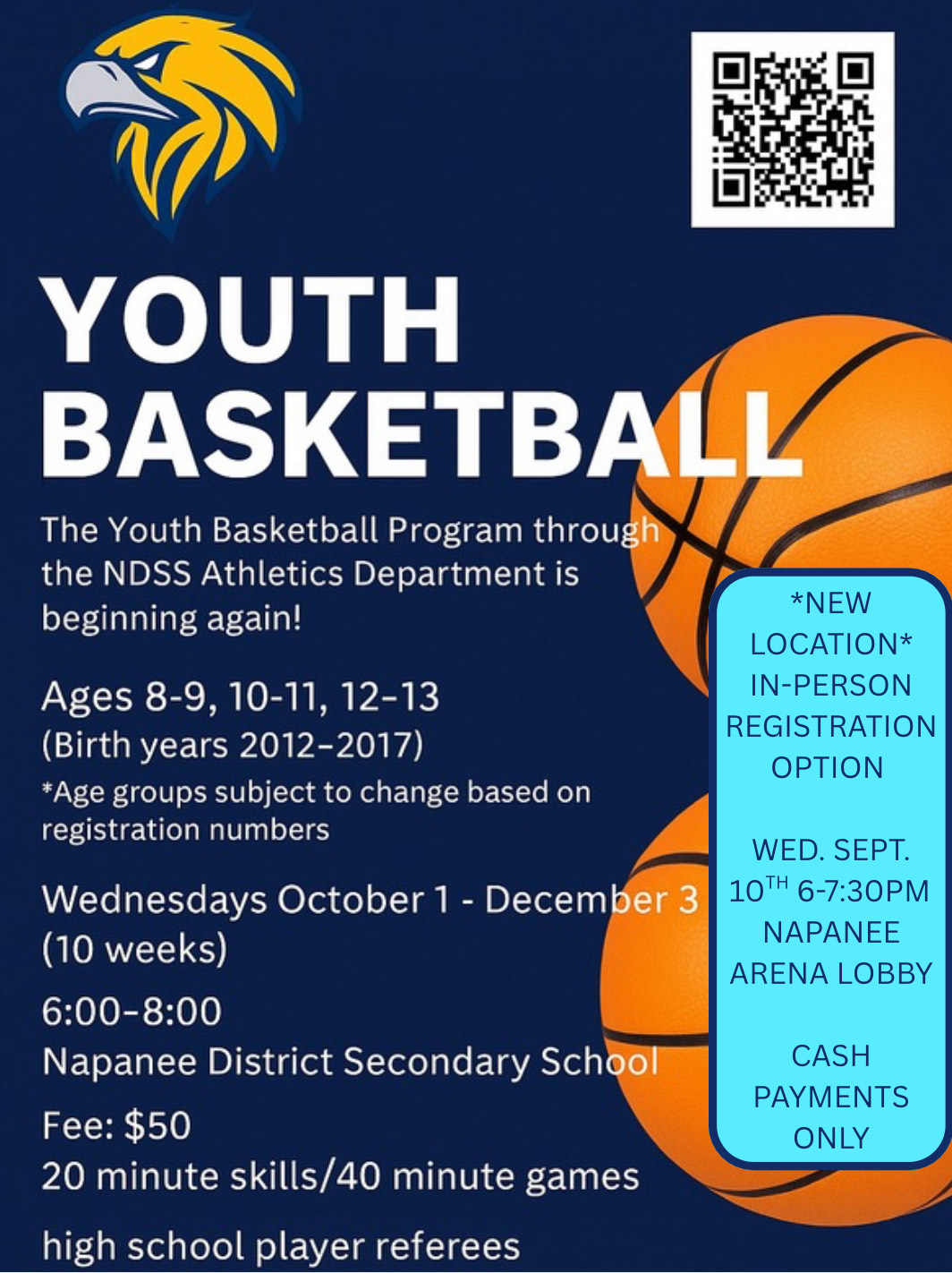 Napanee JR Hawks Youth Basketball