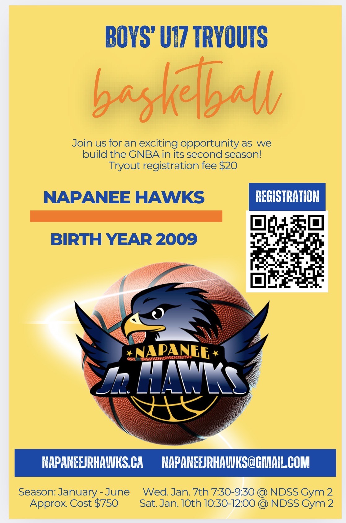 Greater Napanee Basketball Association GNBA U16